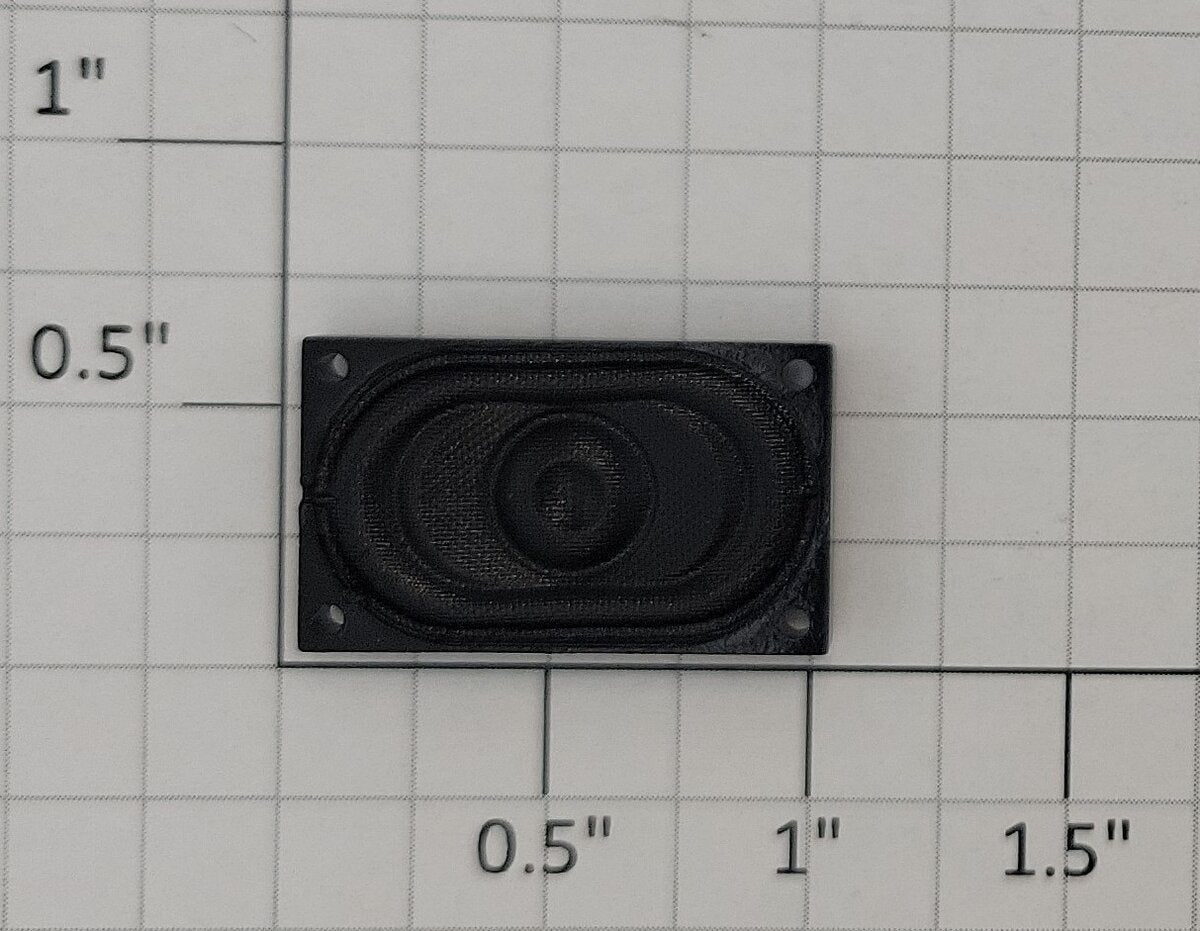 Digi-key 668-1355-ND 8 Ohm 500 MW Top Port 82 Db Speaker, 25mm L x 15mm W