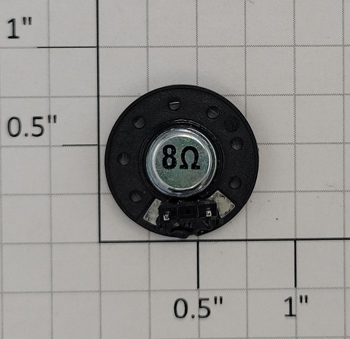 Digi-key 102-1542-ND Round 8 Ohm 100MW Top Port 78 Db Speaker, 20mm OD