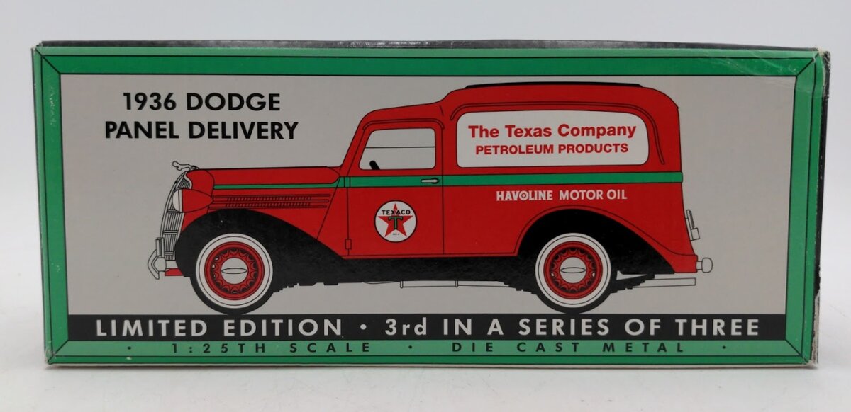 Liberty Classic 74073 1:25 Scale '36 Dodge Panel Delivery Texaco Limited Edition