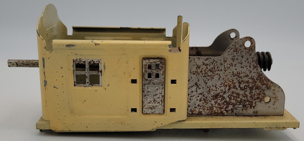 Lionel 810-9 O Gauge Prewar Crane Car Shell with Mechanism, Doors and Windows