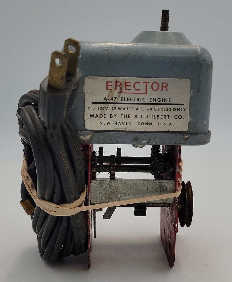 Gilbert Erector M-1 Erector Electric Motor with Offset Shaft
