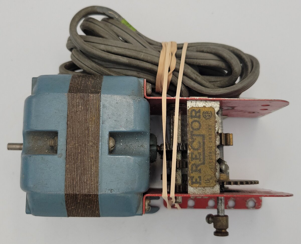 Gilbert Erector A49 Erector Electric Motor with Forward and Reverse Gearing