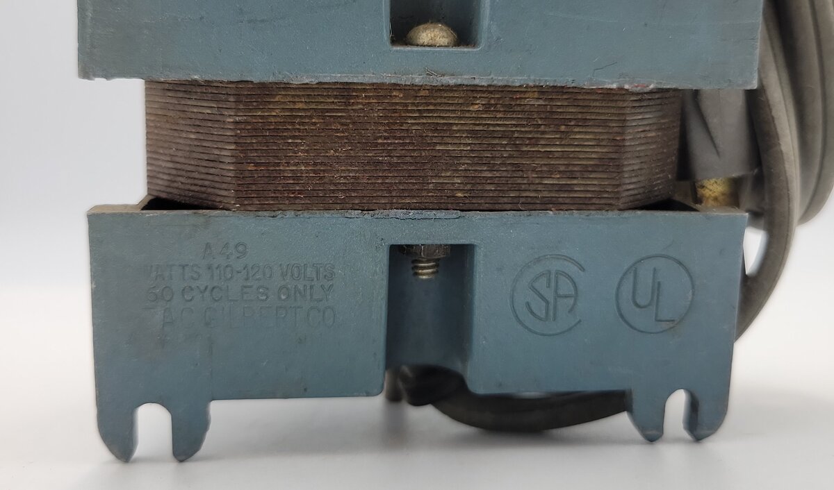 Gilbert Erector A49 Erector Electric Motor with Forward and Reverse Gearing