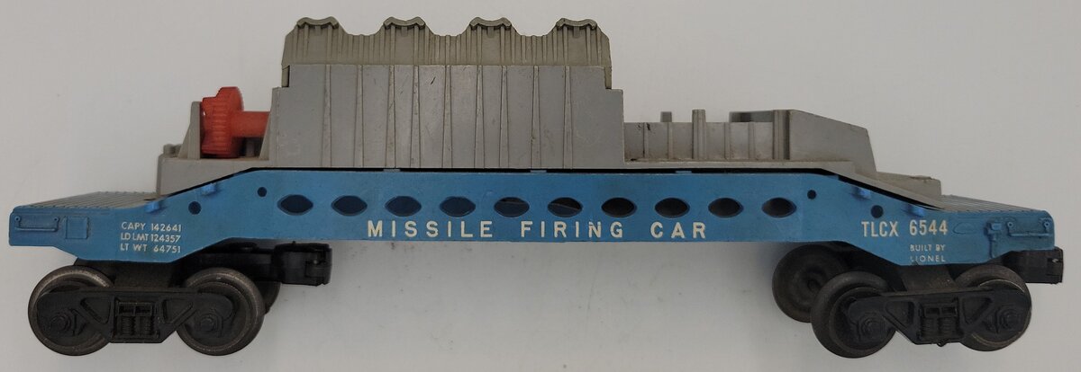 Lionel 6544-1 O Gauge Missile Launching Car without Brakewheel or Missiles