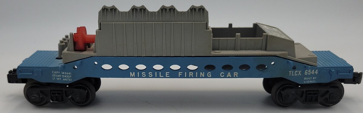 Lionel 6544-1 O Gauge Missile Launching Car without Brakewheel or Missiles