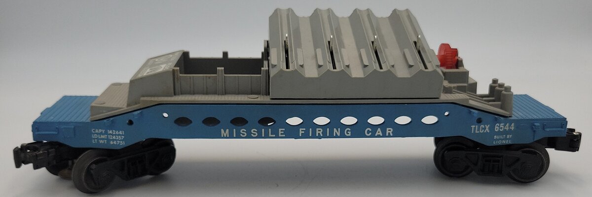 Lionel 6544-1 O Gauge Missile Launching Car without Brakewheel or Missiles