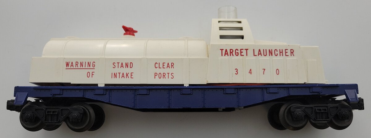 Lionel 3470-1 O Gauge Target Launcher Car without Balloon or Basket