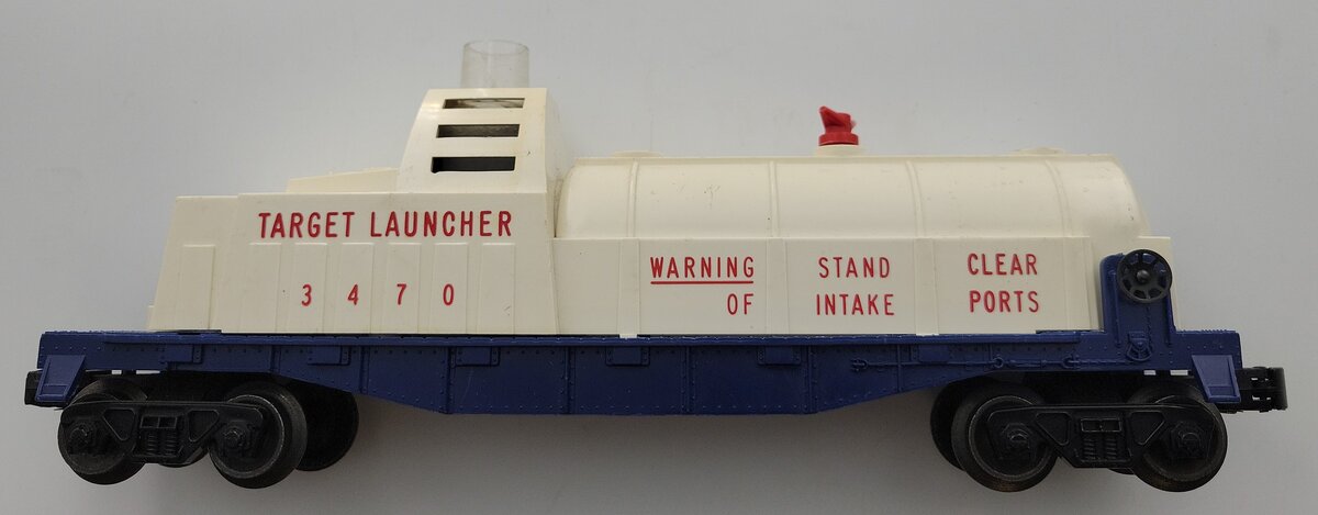 Lionel 3470-1 O Gauge Target Launcher Car without Balloon or Basket