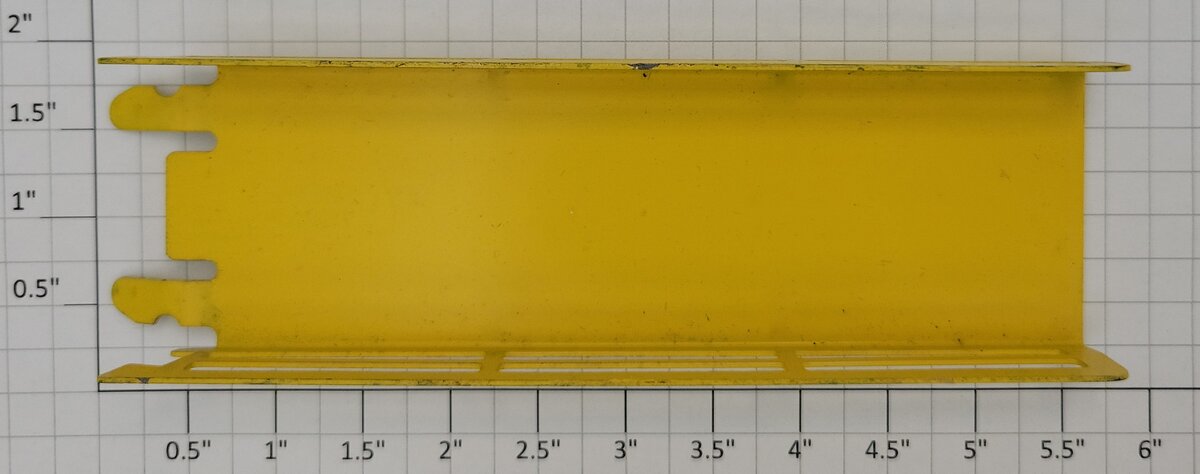 Lionel 3656-129 Yellow Metal Cattle Ramp