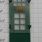 Lionel 132-13 Tall Green Door with Glass