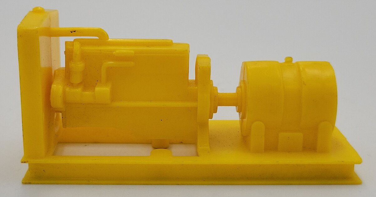 American Flyer 11386 Floodlight Cars Yellow Generator Load