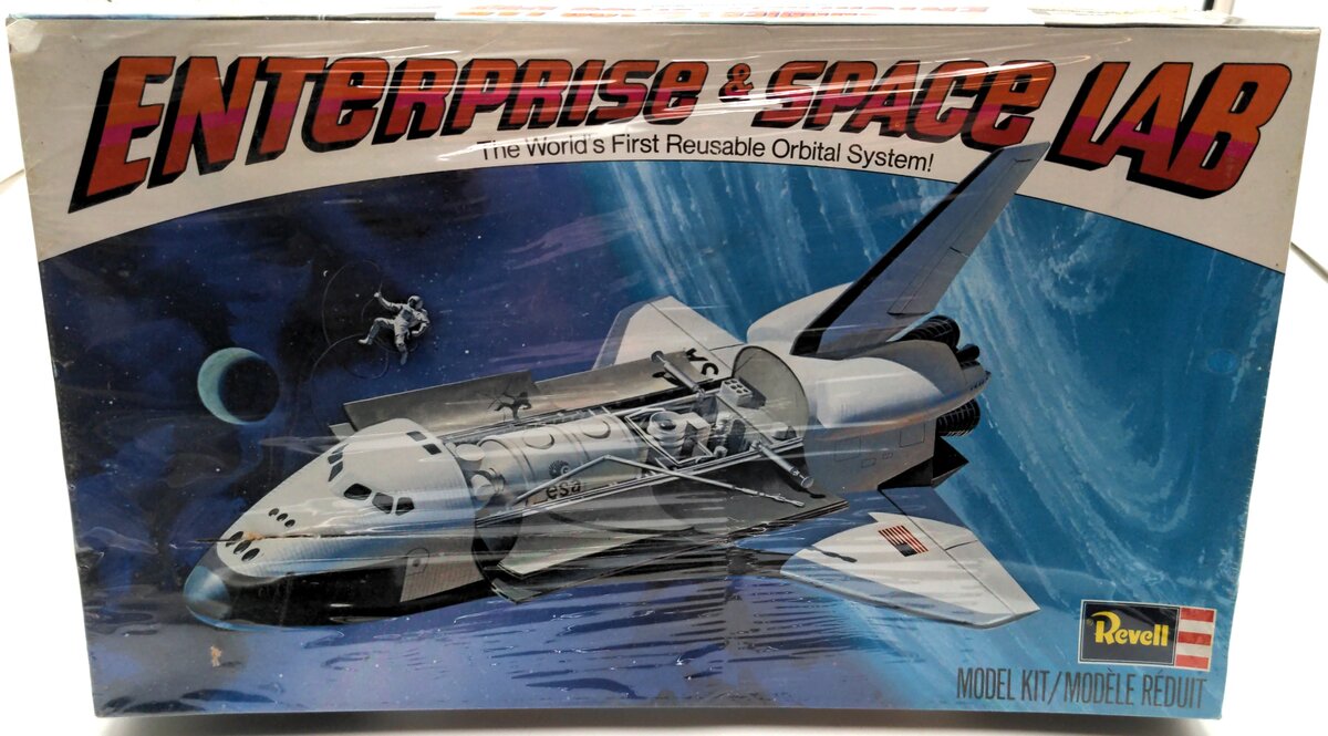 Revell H-200 1/144 Scale Enterprise and Space Lab Model Kit