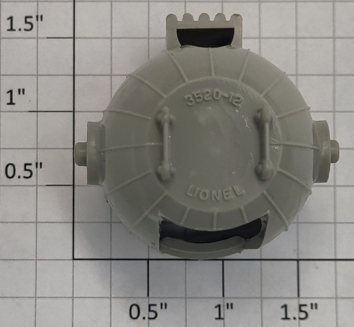 Lionel 16626-55 Light Gray Plastic Searchlight Housing