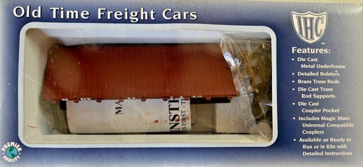 IHC 8374 HO Scale Southern Pacific Old Time MOW Flat Car Kit