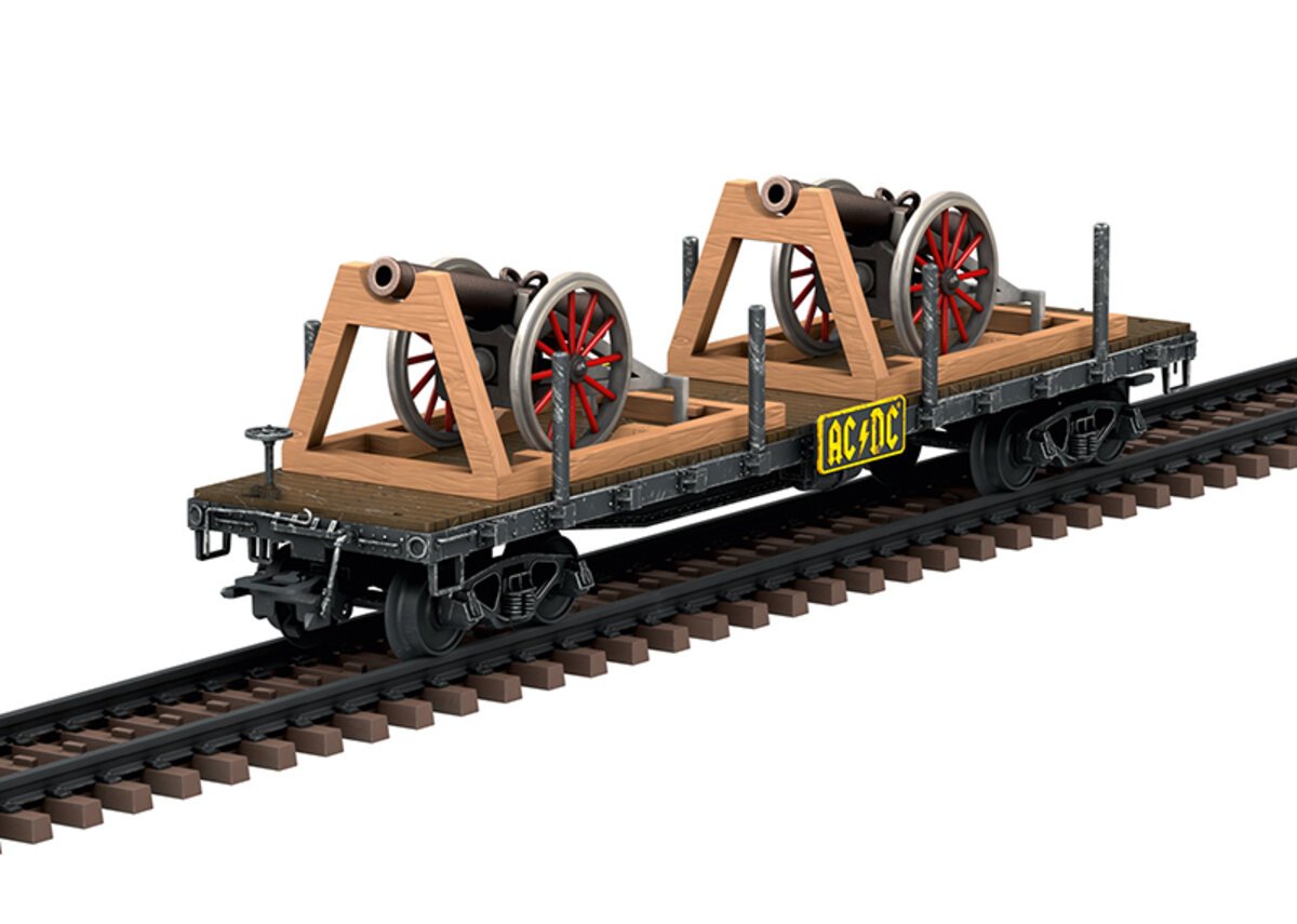 Marklin 46930 HO AC/DC For Those About to Rock Flat Car