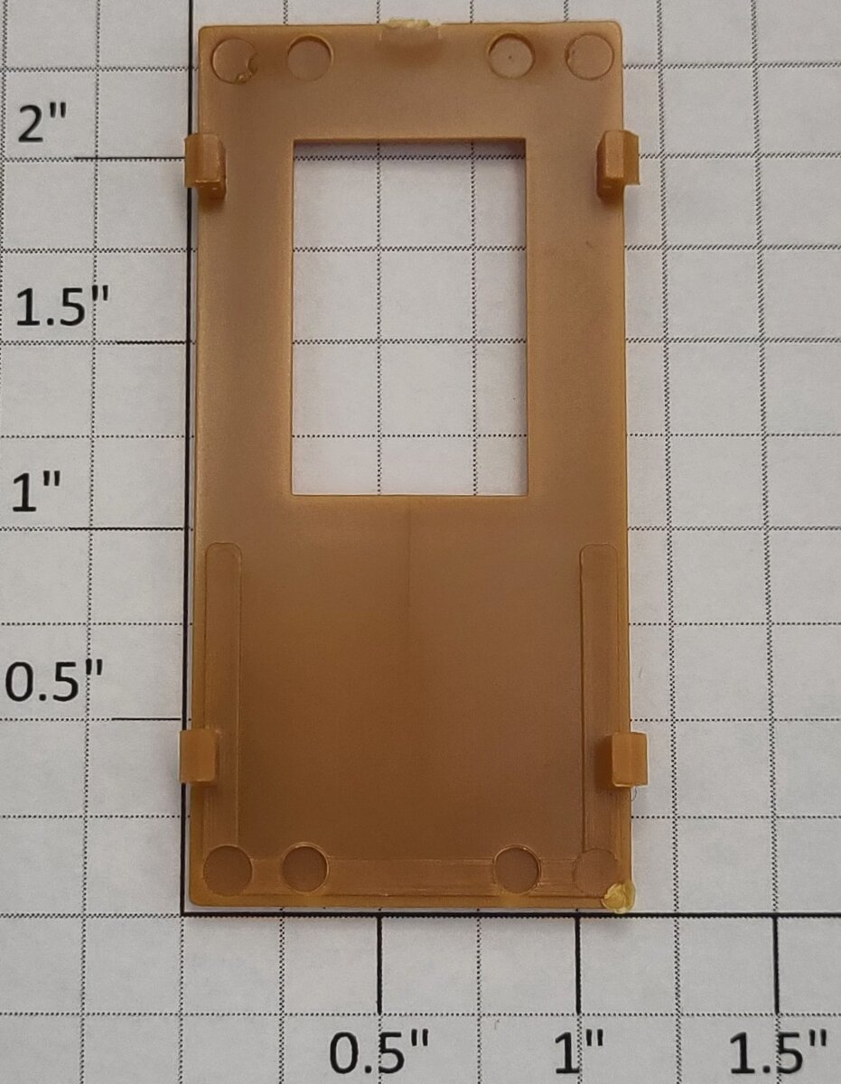Lionel 12812-16 Tan Plastic Illuminated Station Small Door