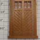 Lionel 12812-22 Tan Plastic Illuminated Station Double Door
