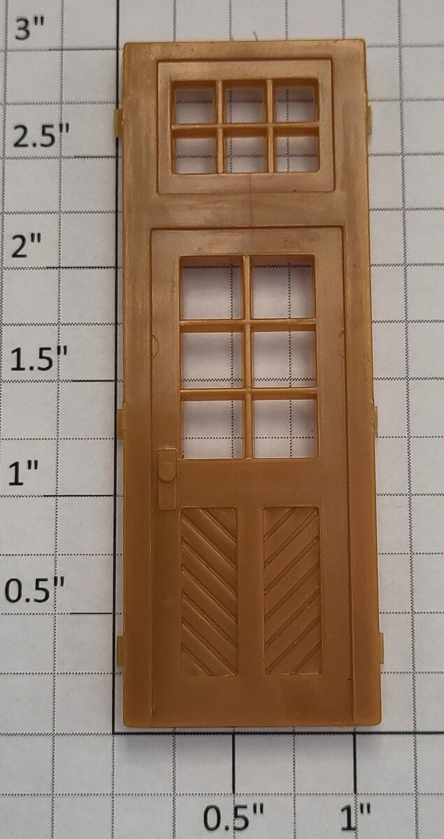 Lionel 12812-29 Tan Plastic Illuminated Station Tall Door