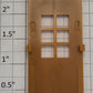 Lionel 12812-29 Tan Plastic Illuminated Station Tall Door