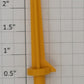 Lionel 419-6 O Gauge Heliport/Dispatching Station School Bus Yellow Antenna Post