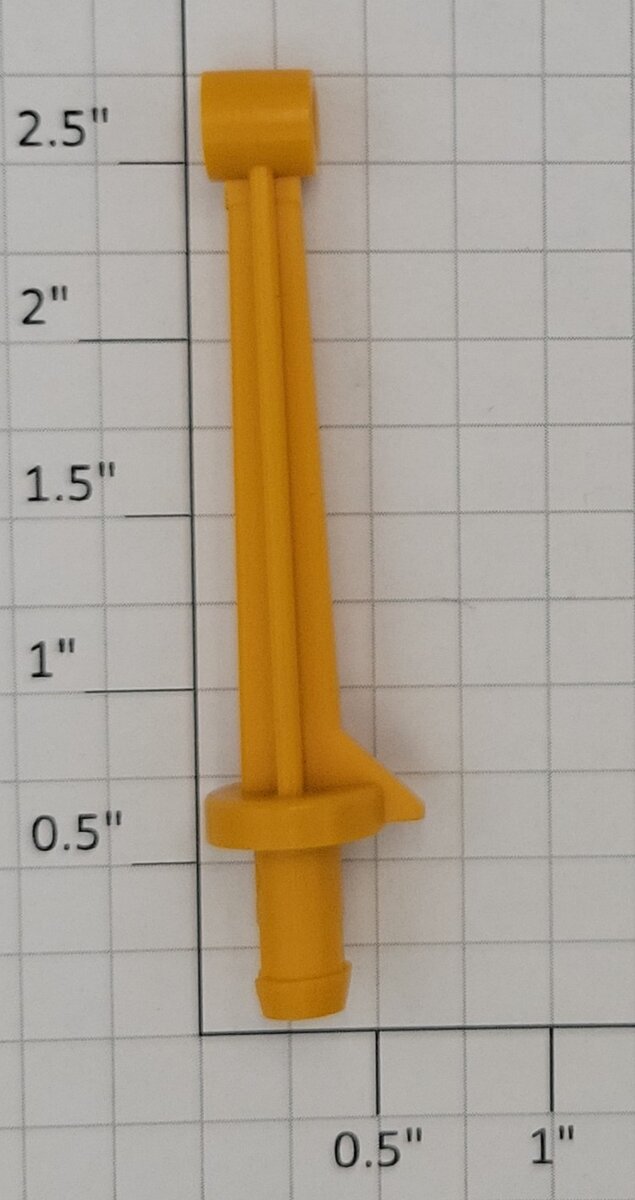 Lionel 419-6 O Gauge Heliport/Dispatching Station School Bus Yellow Antenna Post