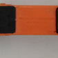 Lionel 356-35 O Gauge Orange Baggage Cart with Unpainted Figure - Minor Damage