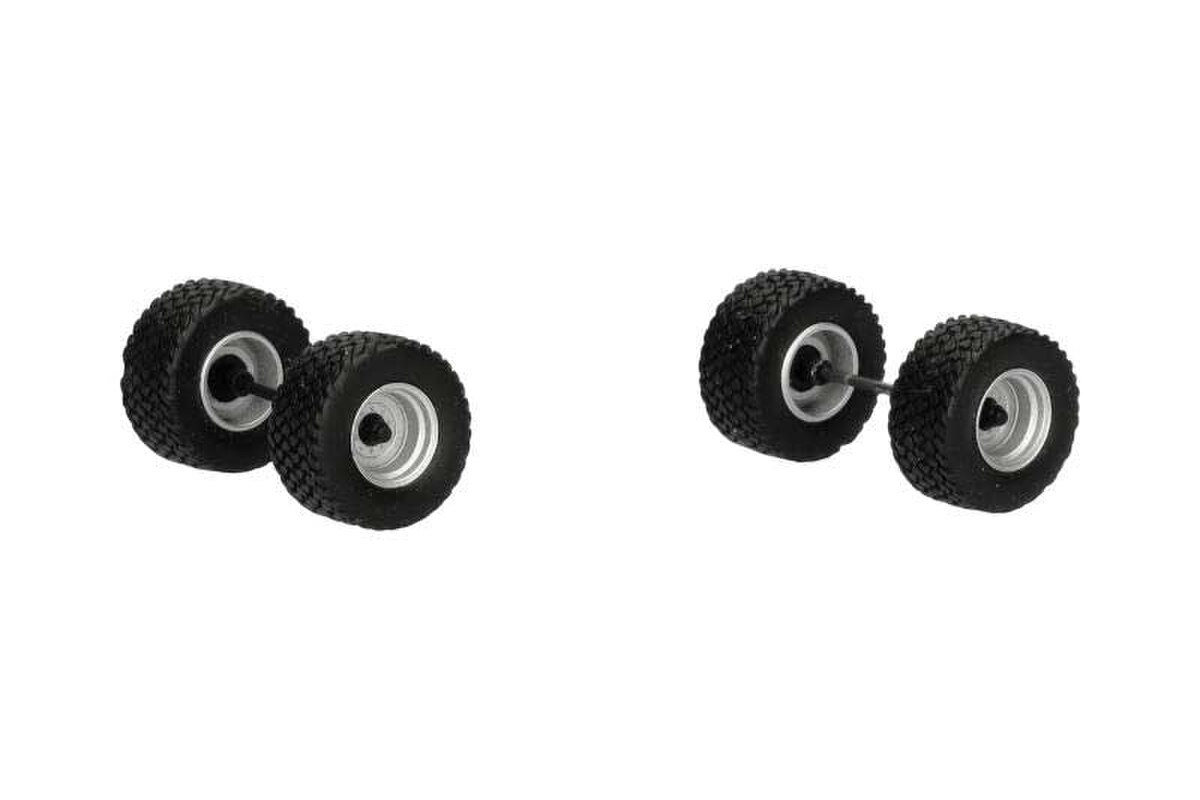 Herpa 54959 HO Krampe Bigbody 650 Trailer Heavy Duty Trailer Wheelset (Set of 8)