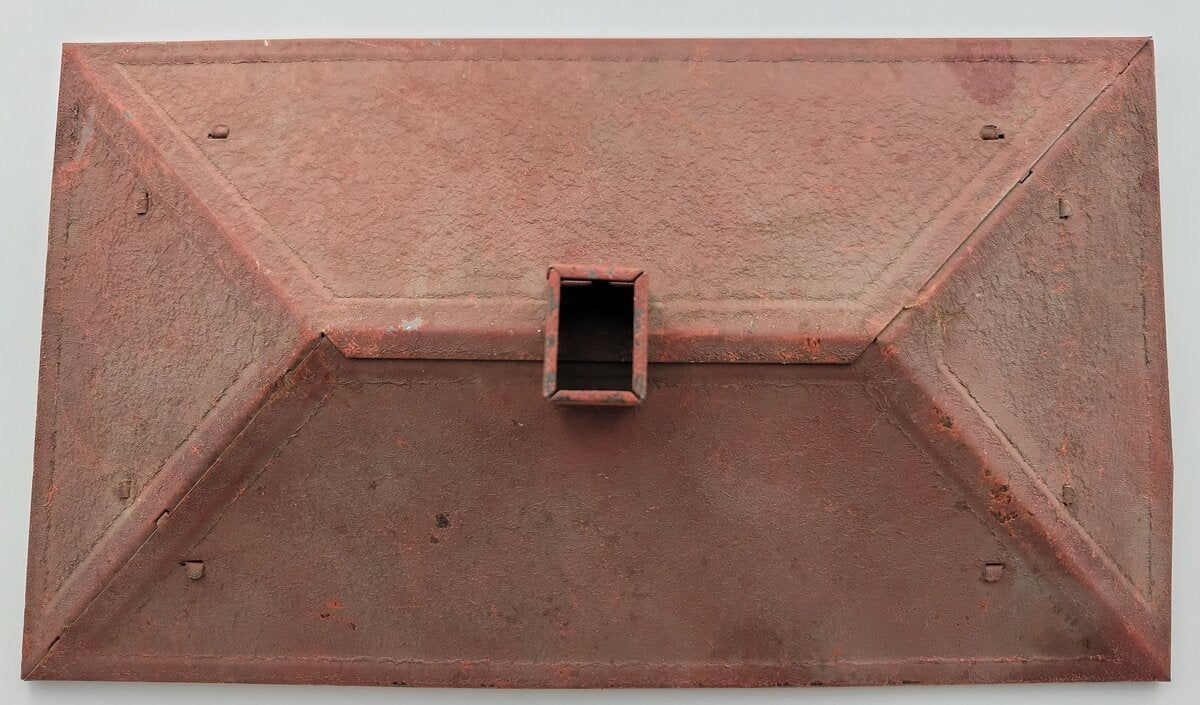 American Flyer 104-06 Red Station Roof with Red Chimney