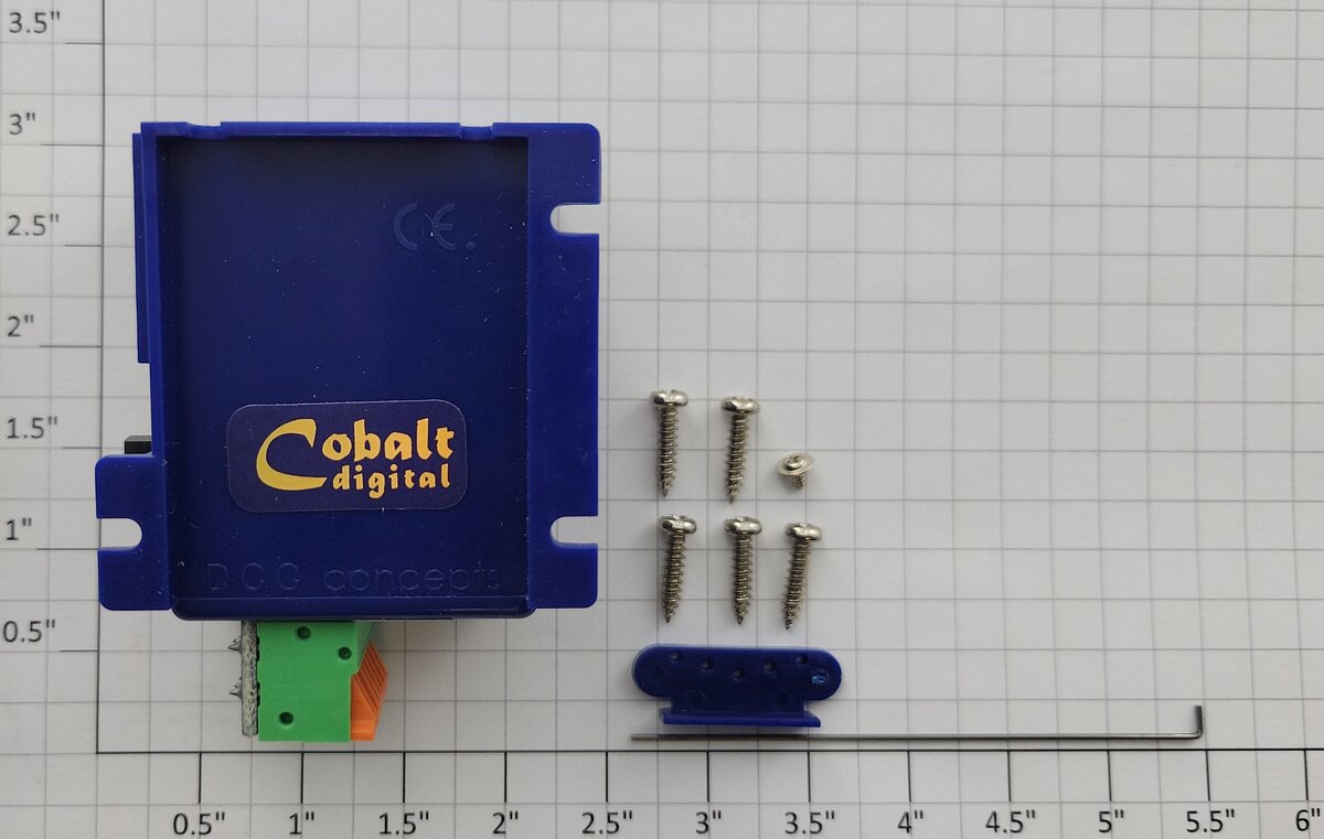 DCC Concepts DCP-CB1A Slow Motion Turnout Track Switch Controller in Box