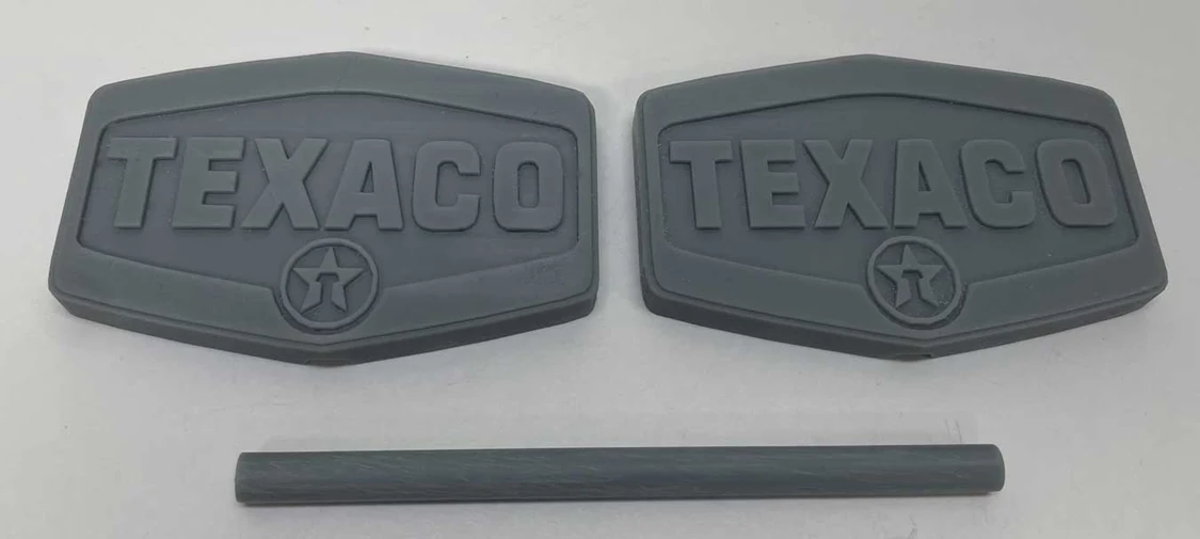 Phoenix Precision Models 33651 O Texaco Gas Station Signs 3-D Printed Kit