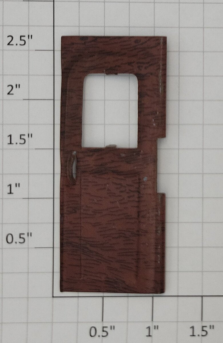 Lionel 309-10 O Gauge Right & Left Hand Wood Grain Hinged Car Doors (Set of 2)