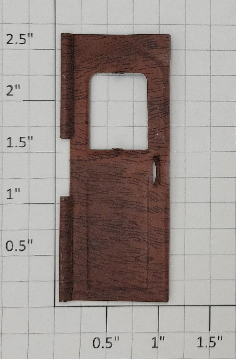 Lionel 309-10 O Gauge Right & Left Hand Wood Grain Hinged Car Doors (Set of 2)