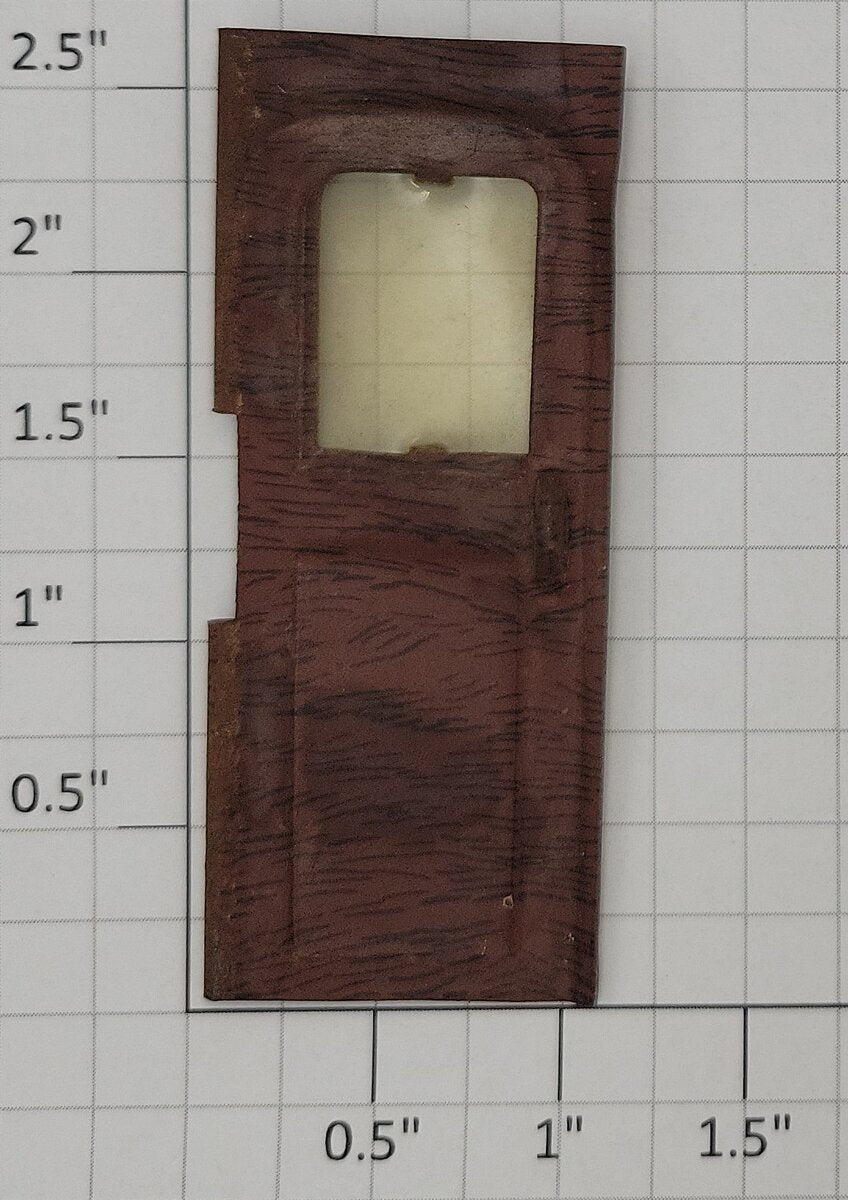 Lionel 309-10 O Gauge Right & Left Hand Wood Grain Hinged Car Doors (Set of 2)
