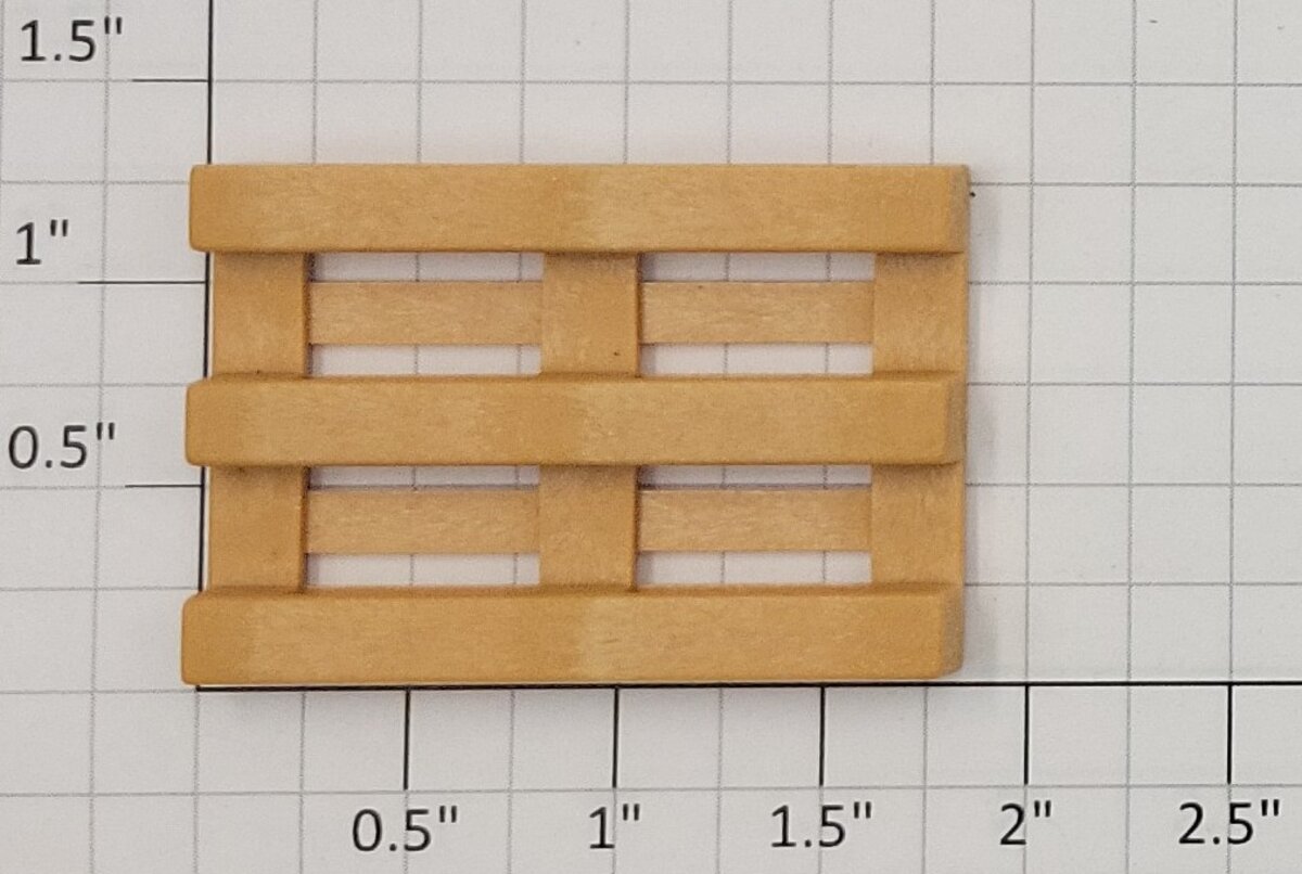 Lionel 1449-13 Brown Pallet Detail