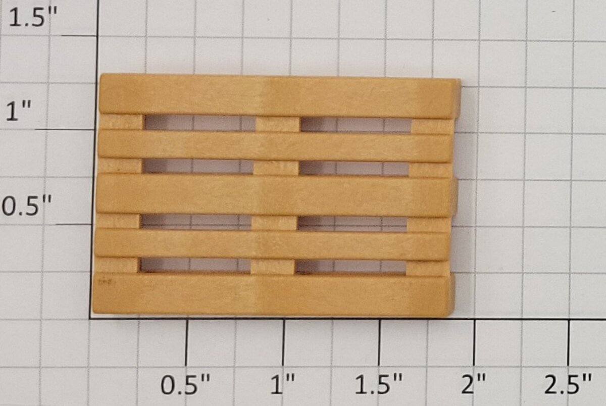 Lionel 1449-13 Brown Pallet Detail