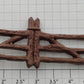 Bachmann 2-L Plasticville Brown Rustic Fencing