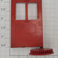 Lionel 145-36X O Gauge Red Automatic Gateman Door with Gear and Eyelet