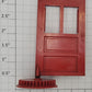 Lionel 145-36X O Gauge Red Automatic Gateman Door with Gear and Eyelet