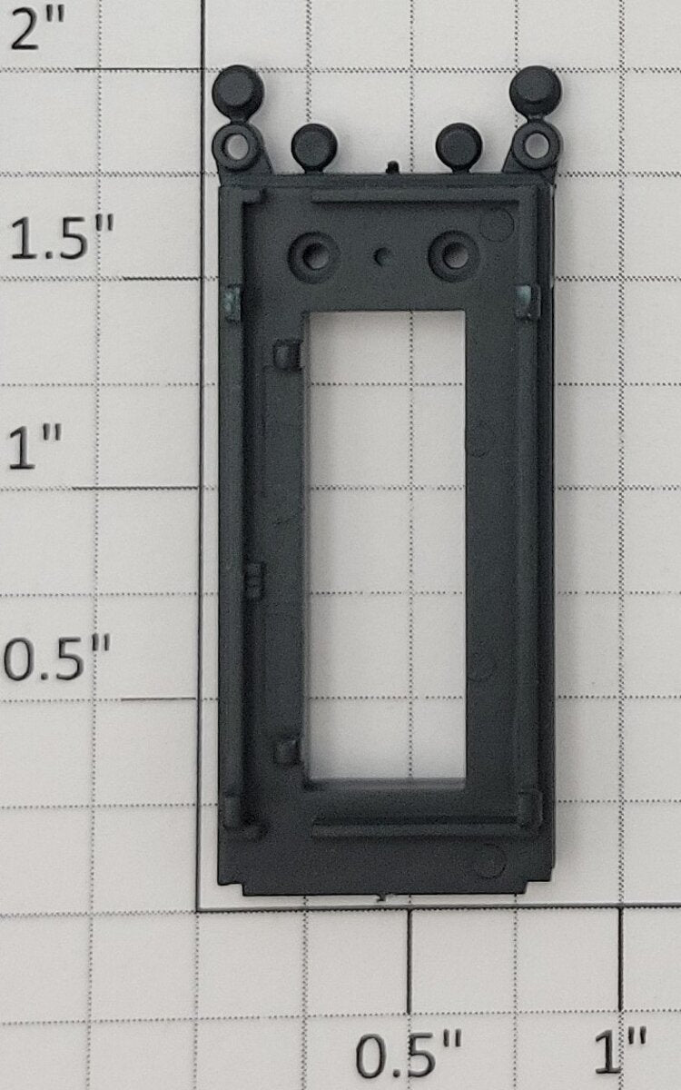 S-Helper 661-20-02 F7 PRR Dark Forest Green Plastic Rear Door Frame