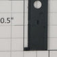 S-Helper 661-20-01 F7 PRR Dark Forest Green Plastic Rear Door with Round Window