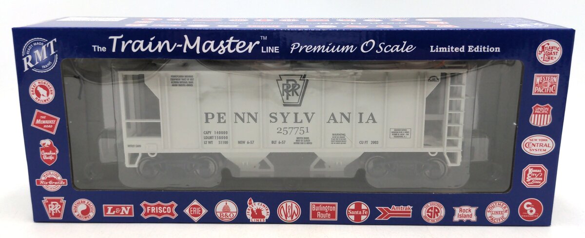 RMT 86315 O PRR 2 Bay Covered Hopper