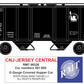 RMT 86326 O CNJ 2 Bay Covered Hopper