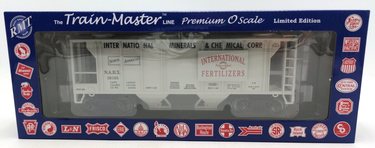 RMT 86399-102 O International Minerals 2 Bay Covered Hopper