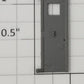 S-Helper 661-20-03 F3 Union Pacific Gray Plastic Rear Door with Square Window