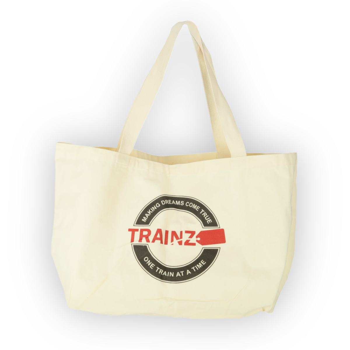 Trainz Official Trainz.com Canvas Shopping Tote Bag
