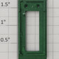 S-Helper 661-20-02 F3 Green Plastic Rear Door Frame