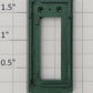 S-Helper 661-20-02 F3 Diesel Locomotive Dark Green Plastic Rear Door Frame