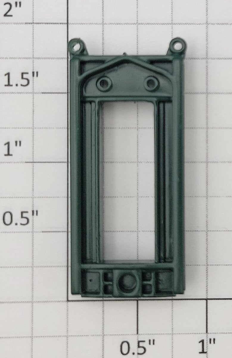 S-Helper 661-20-02 F3 Diesel Locomotive Dark Green Plastic Rear Door Frame