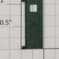 S-Helper 661-20-03 F3 Diesel Dark Green Plastic Rear Door with Square Window