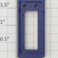 S-Helper 661-20-02 F7 Diesel Locomotive Navy Blue Plastic Rear Door Frame